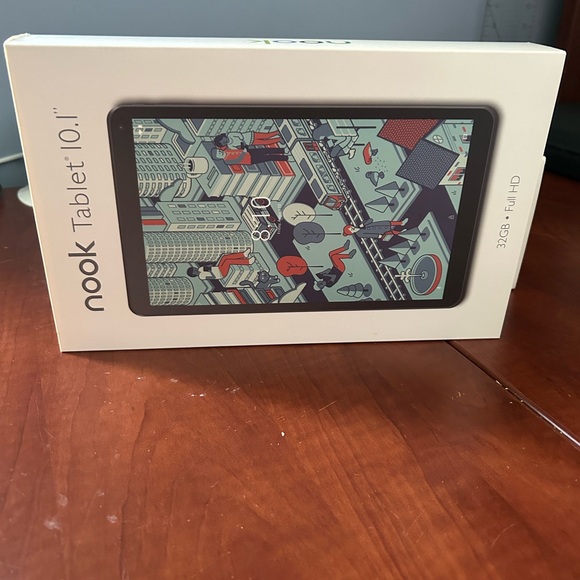 Brand New Nook 10.'' and Charging Dock - Picture 2 of 3
